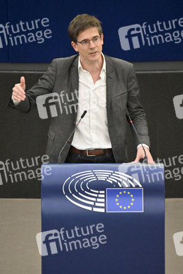 Plenartagung zum Bericht des Weltklimarats im EU-Parlament in Straßburg