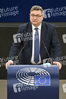 Plenartagung zum Bericht des Weltklimarats im EU-Parlament in Straßburg