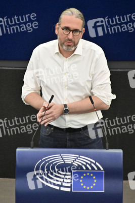 Plenartagung zum Bericht des Weltklimarats im EU-Parlament in Straßburg