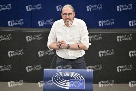 Plenartagung zum Bericht des Weltklimarats im EU-Parlament in Straßburg