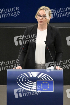 Plenartagung zum Bericht des Weltklimarats im EU-Parlament in Straßburg