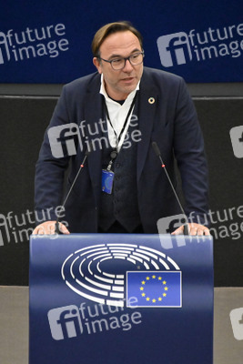 Plenartagung zum Bericht des Weltklimarats im EU-Parlament in Straßburg