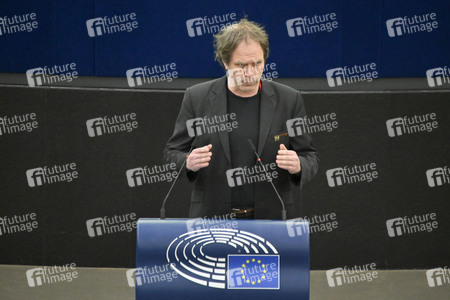 Plenartagung zum Bericht des Weltklimarats im EU-Parlament in Straßburg