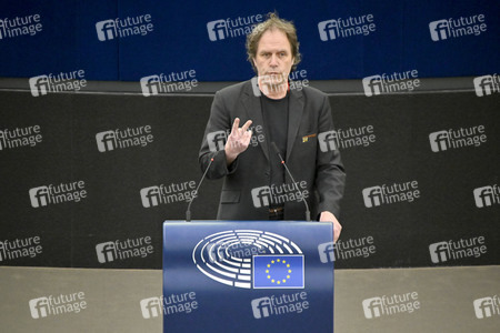 Plenartagung zum Bericht des Weltklimarats im EU-Parlament in Straßburg