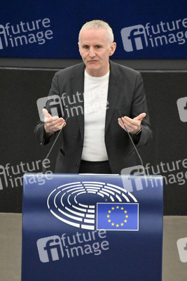 Plenartagung zum Bericht des Weltklimarats im EU-Parlament in Straßburg