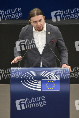 Plenartagung zum Bericht des Weltklimarats im EU-Parlament in Straßburg