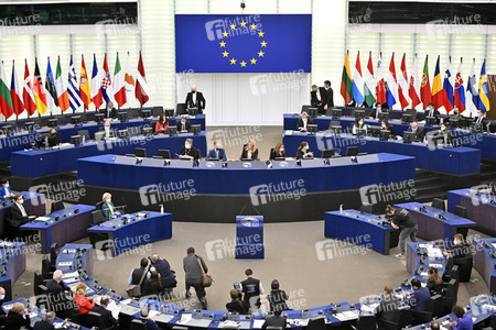 Fragestunde mit Ursula von der Leyen im EU-Parlament in Straßburg