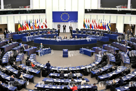 Fragestunde mit Ursula von der Leyen im EU-Parlament in Straßburg