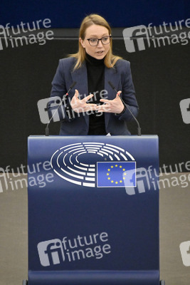 Plenartagung zur Mindestbesteuerungsrichtlinie im EU-Parlament in Straßburg