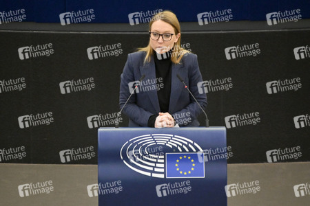 Plenartagung zur Mindestbesteuerungsrichtlinie im EU-Parlament in Straßburg