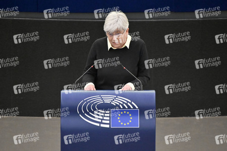 Plenartagung zur Mindestbesteuerungsrichtlinie im EU-Parlament in Straßburg