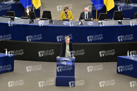 Plenartagung zur Mindestbesteuerungsrichtlinie im EU-Parlament in Straßburg