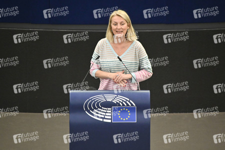 Plenartagung zur Mindestbesteuerungsrichtlinie im EU-Parlament in Straßburg