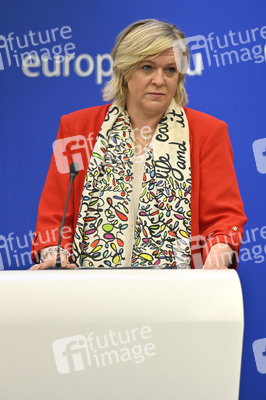 Pressebriefing der Fraktion Renew im EU-Parlament in Straßburg