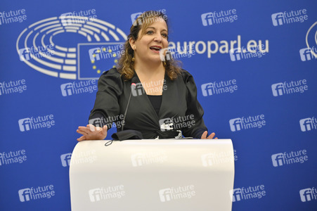 Pressebriefing der Fraktion S&D im EU-Parlament in Straßburg