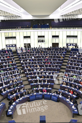 Symbolfoto Abstimmung im EU-Parlament in Straßburg