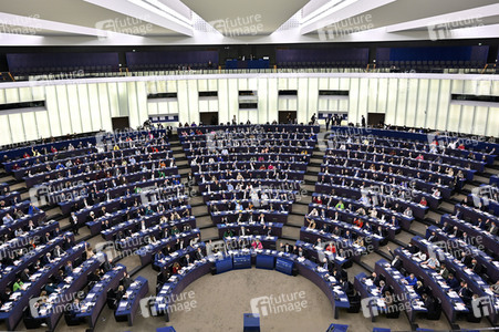Symbolfoto Abstimmung im EU-Parlament in Straßburg