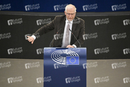 Plenartagung zum Ergebnis des EU-China-Gipfels im EU-Parlament in Straßburg