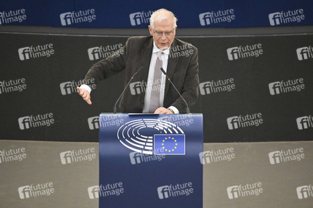Plenartagung zum Ergebnis des EU-China-Gipfels im EU-Parlament in Straßburg