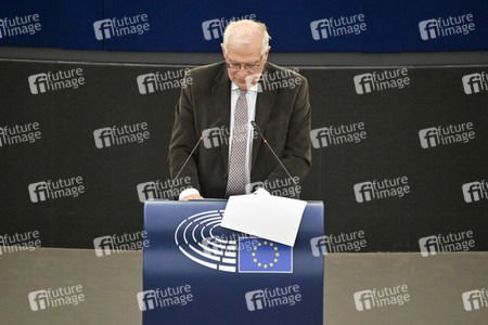 Plenartagung zum Ergebnis des EU-China-Gipfels im EU-Parlament in Straßburg