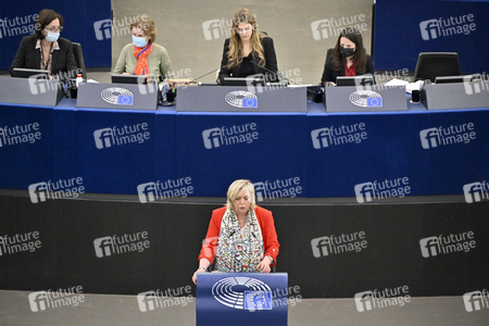 Plenartagung zum Ergebnis des EU-China-Gipfels im EU-Parlament in Straßburg