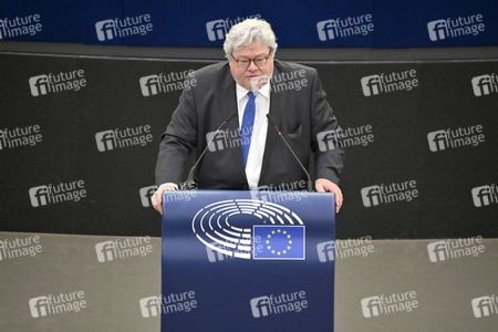 Plenartagung zum Ergebnis des EU-China-Gipfels im EU-Parlament in Straßburg