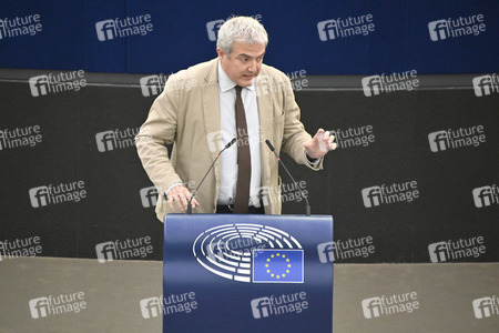 Plenartagung zum Ergebnis des EU-China-Gipfels im EU-Parlament in Straßburg