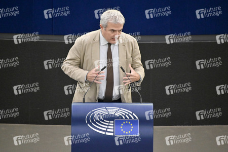 Plenartagung zum Ergebnis des EU-China-Gipfels im EU-Parlament in Straßburg