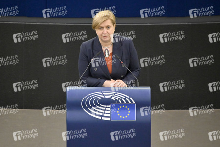 Plenartagung zum Ergebnis des EU-China-Gipfels im EU-Parlament in Straßburg