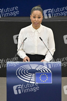 Plenartagung zum Schutz von Ukraine-Flüchtlingen im EU-Parlament in Straßburg