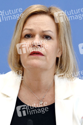 Bundespressekonferenz Polizeiliche Kriminalstatistik 2021 in Berlin