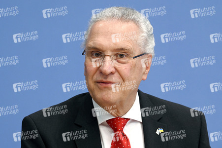 Bundespressekonferenz Polizeiliche Kriminalstatistik 2021 in Berlin