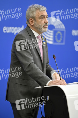 Pressebriefing der Fraktion Renew im EU-Parlament in Straßburg