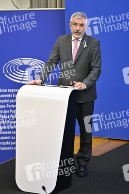 Pressebriefing der Fraktion Renew im EU-Parlament in Straßburg
