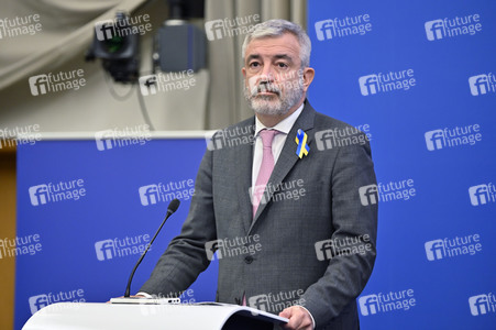 Pressebriefing der Fraktion Renew im EU-Parlament in Straßburg
