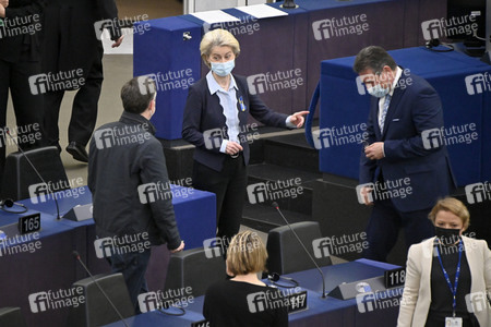 Plenartagung zum Ukraine-Krieg im EU-Parlament in Straßburg