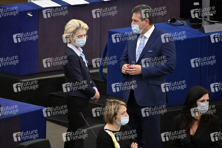 Plenartagung zum Ukraine-Krieg im EU-Parlament in Straßburg