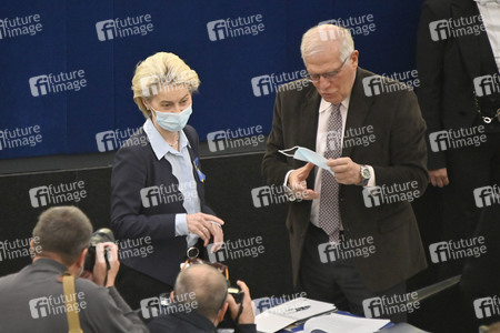 Plenartagung zum Ukraine-Krieg im EU-Parlament in Straßburg