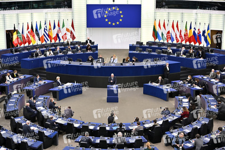 Plenartagung zum Ukraine-Krieg im EU-Parlament in Straßburg