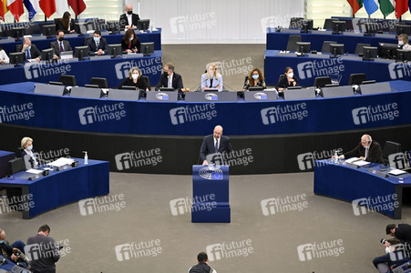 Plenartagung zum Ukraine-Krieg im EU-Parlament in Straßburg