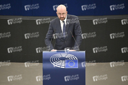 Plenartagung zum Ukraine-Krieg im EU-Parlament in Straßburg