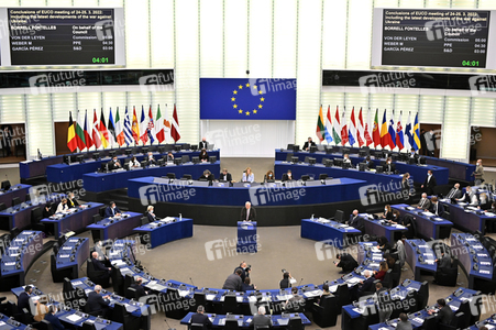 Plenartagung zum Ukraine-Krieg im EU-Parlament in Straßburg