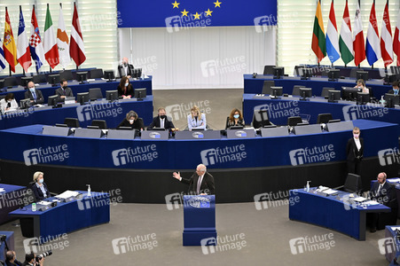 Plenartagung zum Ukraine-Krieg im EU-Parlament in Straßburg