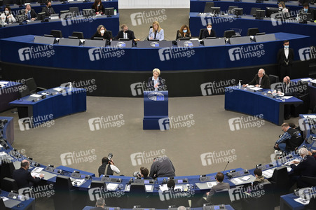 Plenartagung zum Ukraine-Krieg im EU-Parlament in Straßburg