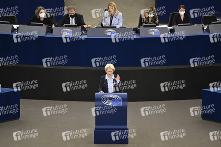 Plenartagung zum Ukraine-Krieg im EU-Parlament in Straßburg