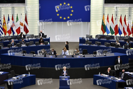 Plenartagung zum Ukraine-Krieg im EU-Parlament in Straßburg