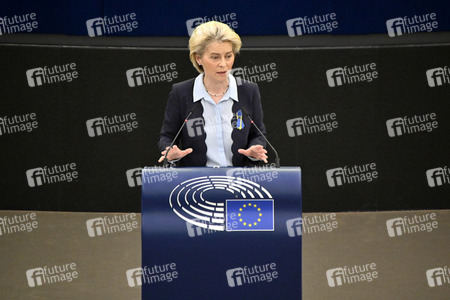 Plenartagung zum Ukraine-Krieg im EU-Parlament in Straßburg