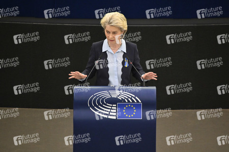 Plenartagung zum Ukraine-Krieg im EU-Parlament in Straßburg