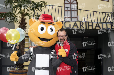 Pressetermin zum Saisonstart 2022 vom Filmpark Babelsberg in Potsdam