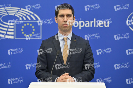 Pressekonferenz zum Assoziationsausschusses EU-Moldau im EU-Parlament in Straßburg